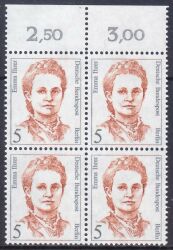 1989  Freimarken: Frauen der deutschen Geschichte