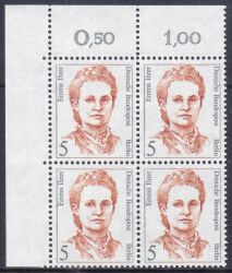 1989  Freimarken: Frauen der deutschen Geschichte