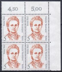 1989  Freimarken: Frauen der deutschen Geschichte
