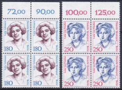 1989  Freimarken: Frauen der deutschen Geschichte