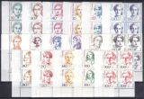 1986/89  Freimarken: Frauen der deutschen Geschichte -...