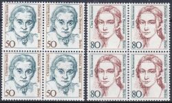 1986  Freimarken: Frauen der deutschen Geschichte