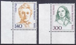 1989  Freimarken: Frauen der deutschen Geschichte