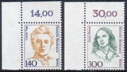 1989  Freimarken: Frauen der deutschen Geschichte
