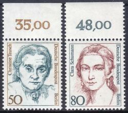 1986  Freimarken: Frauen der deutschen Geschichte