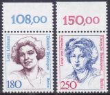 1989  Freimarken: Frauen der deutschen Geschichte