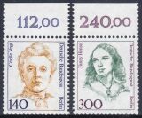 1989  Freimarken: Frauen der deutschen Geschichte