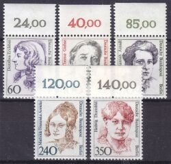 1988  Freimarken: Frauen der deutschen Geschichte