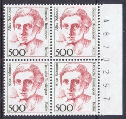 1989  Freimarken: Frauen der deutschen Geschichte