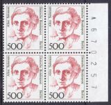 1989  Freimarken: Frauen der deutschen Geschichte