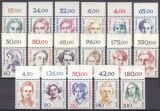 1986/89  Freimarken: Frauen der deutschen Geschichte -...