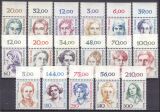1986/89  Freimarken: Frauen der deutschen Geschichte -...