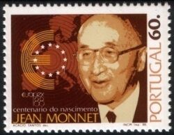 1988  Geburtstag von Jean Monnet