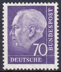 1956  Freimarke: Bundespräsident Theodor Heuss