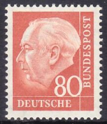 1956  Freimarke: Bundespräsident Theodor Heuss