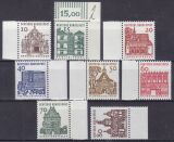 1964  Freimarken: Deutsche Bauwerke aus Bogen
