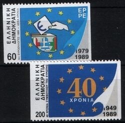 1989  Direktwahlen zum Europ. Parlament - Europarat