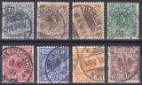 1889  Freimarken: Wertziffer und Krone