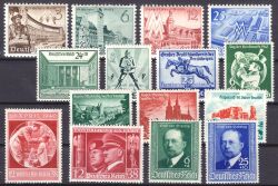 1940/41  versch. Markenausgaben Deutsches Reich