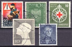 1953  versch. Markenausgaben