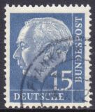 1954  Freimarke: Theodor Heuss - lumogen