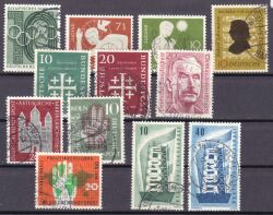1956  versch. Markenausgaben
