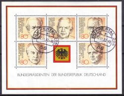 1982  Bundespräsidenten der Bundesrepublik Deutschland