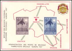 1957  Europa - Gedenkblatt