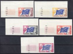 1958  Europafahne - ungezähnt