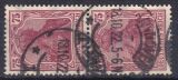 1920  Freimarken: Germania in Farbänderungen